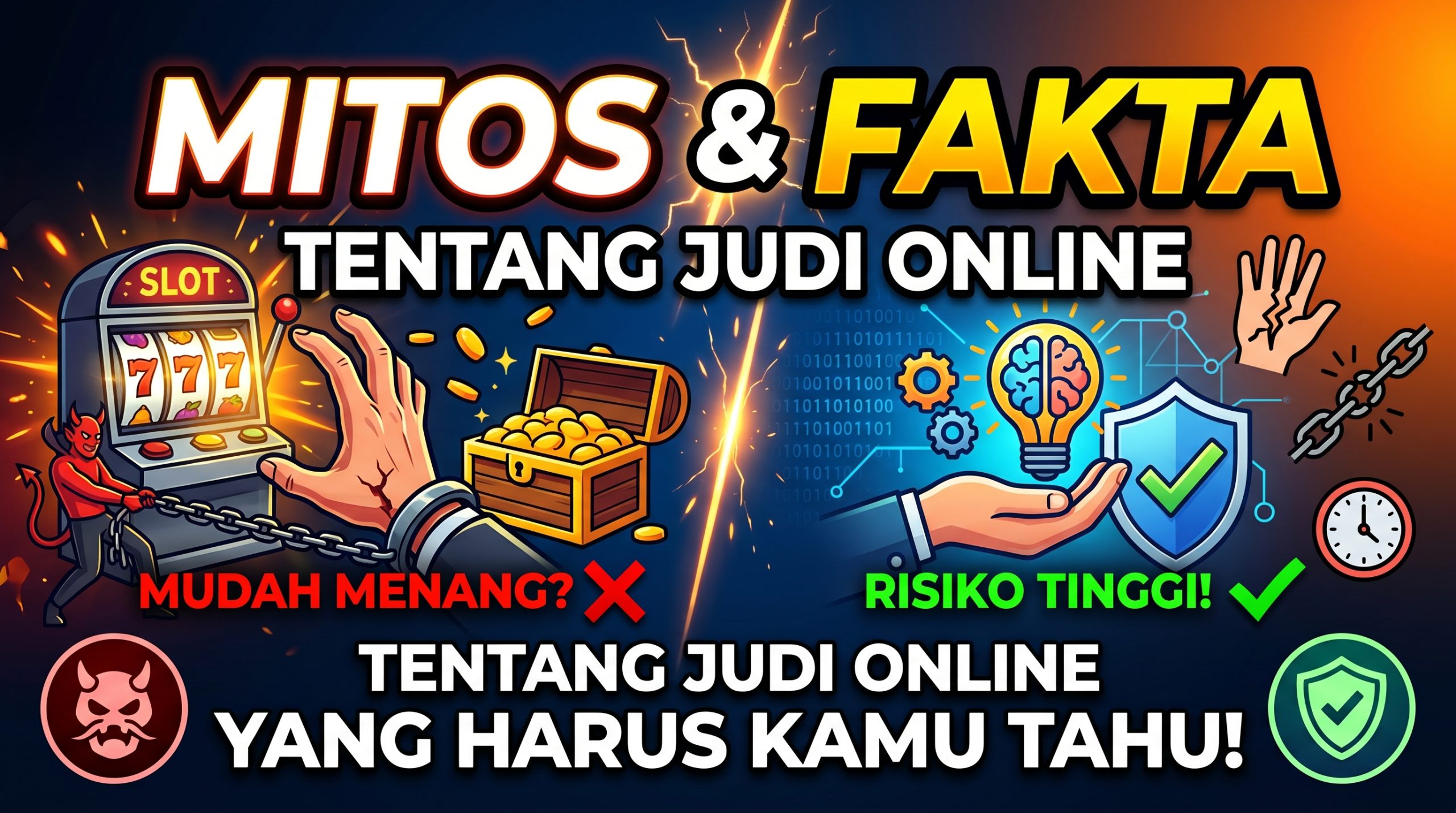 Mitos dan Fakta Tentang Judi Online yang Harus Kamu Tahu