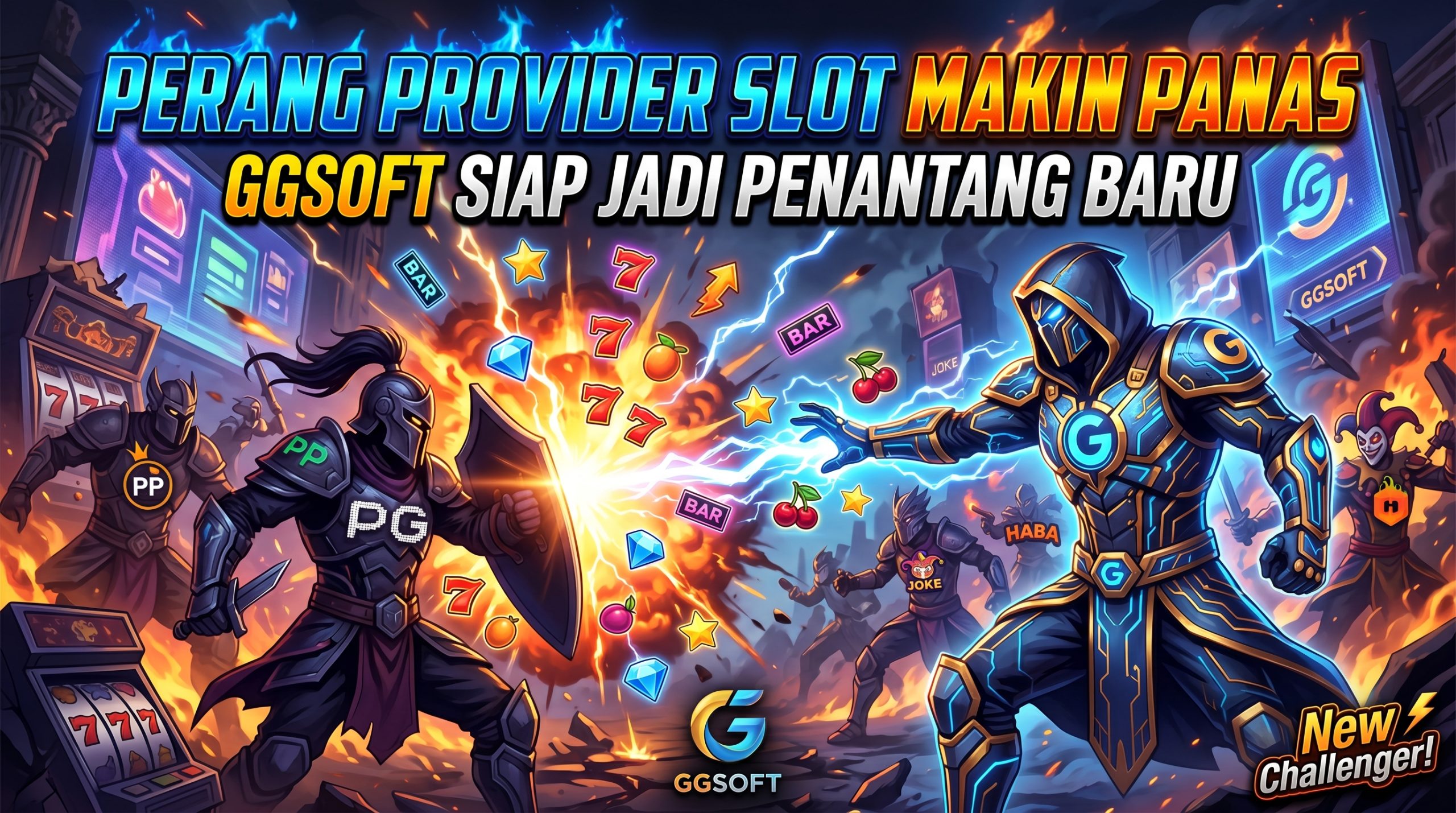 Perang Provider Slot Makin Panas, GGSOFT Siap Jadi Penantang Baru